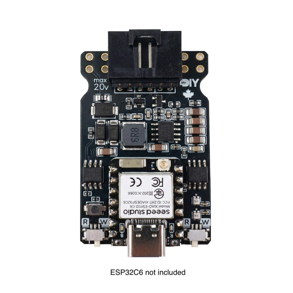 ESP32 DuoCAN Shield assembled top view